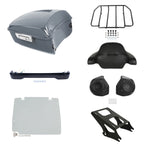 Trunk Pad Mount Rack Light Speakers for Harley Touring (2014–2023)