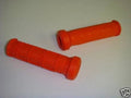Thumb Throttle Grips for ATV (Tag Metals) - Orange Hard Handlebar Grips
