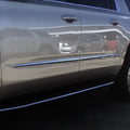 Chrome Body Side Moldings - Fits: 2014-2016 GMC Sierra Crew/Double Cab (4pc Kit)