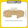 Dash Cover for Toyota Camry (2007–2011) UV Protection LHD Beige