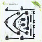 13Pcs Control Arms Tie Rods Pitman Arm Kit for Ford F-150 F-250 (1997–2003)