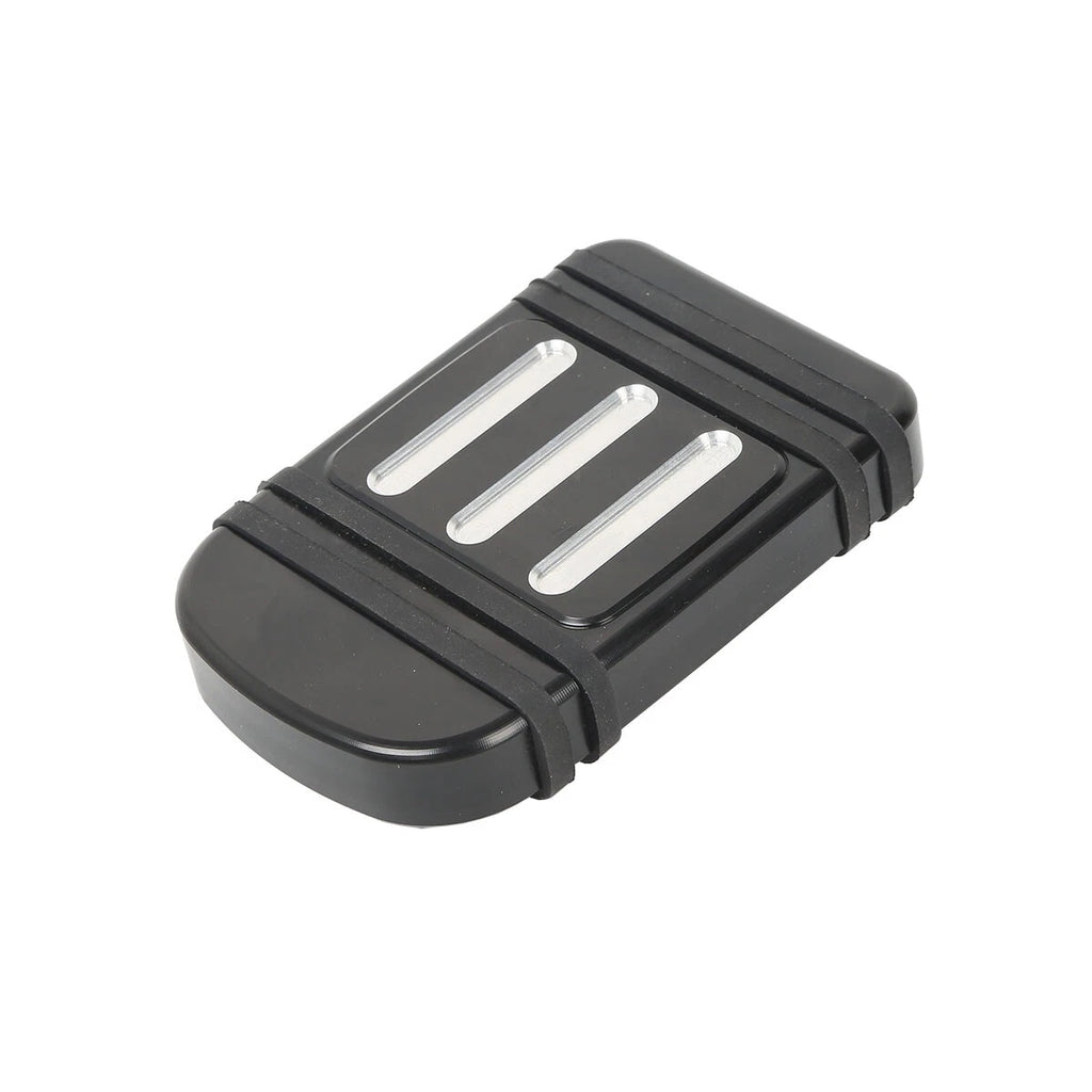 CNC Brake Pedal Pad Cover for Harley Dyna/Touring/Softail (2012–2016, 1986–2017)