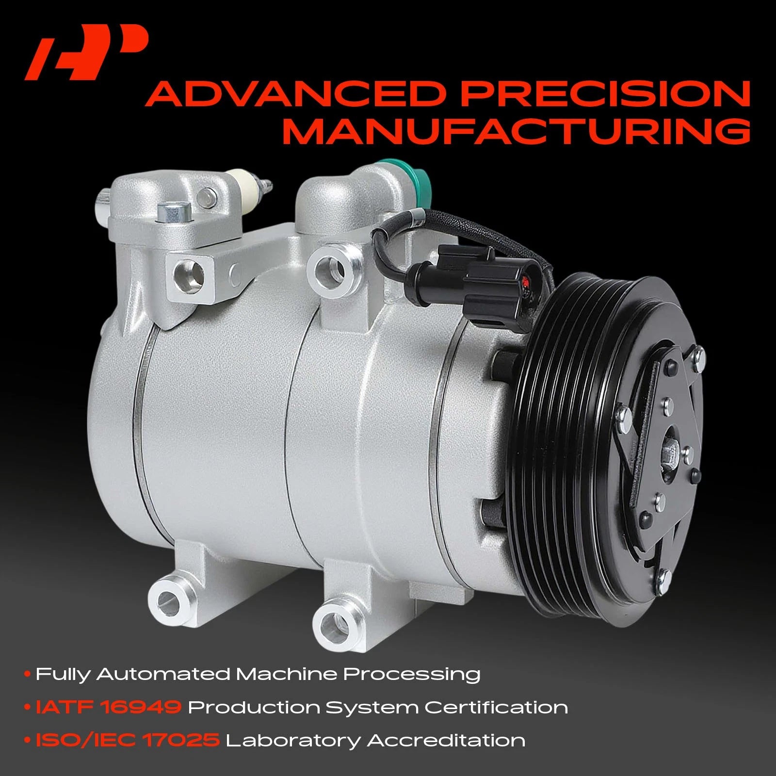 A/C Compressor with Clutch for Ford Escape (2005-2007) Mazda Tribute (2005-2006)