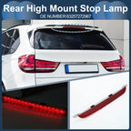 LED Third Brake Light for BMW X5 II E70 Red Housing (2008-2013)