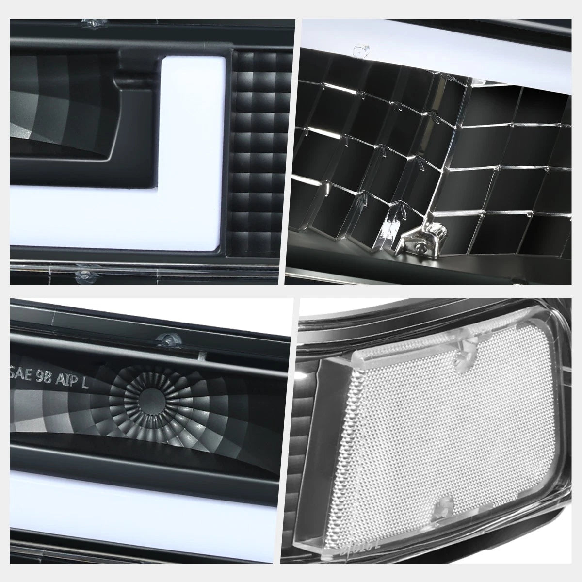 LED DRL Turn Signal Headlight for Tahoe/Suburban (2007–2014)