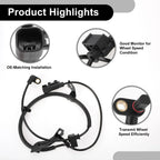 ABS Wheel Speed Sensor Kit for Dodge Journey (2009-2020) - 1 x Rear Right
