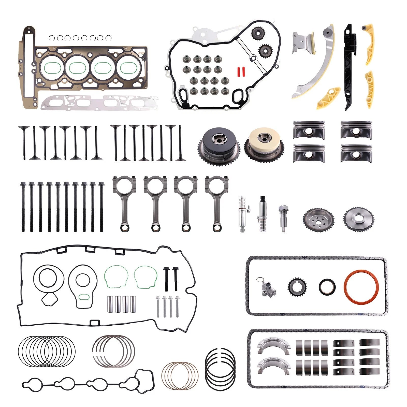 2.4L Engine Rebuild Overhaul Kit for Chevrolet Buick GMC