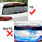 Rear Window Roof Spoiler Wing for VW Golf MK7 MK7.5 (2013-2021)