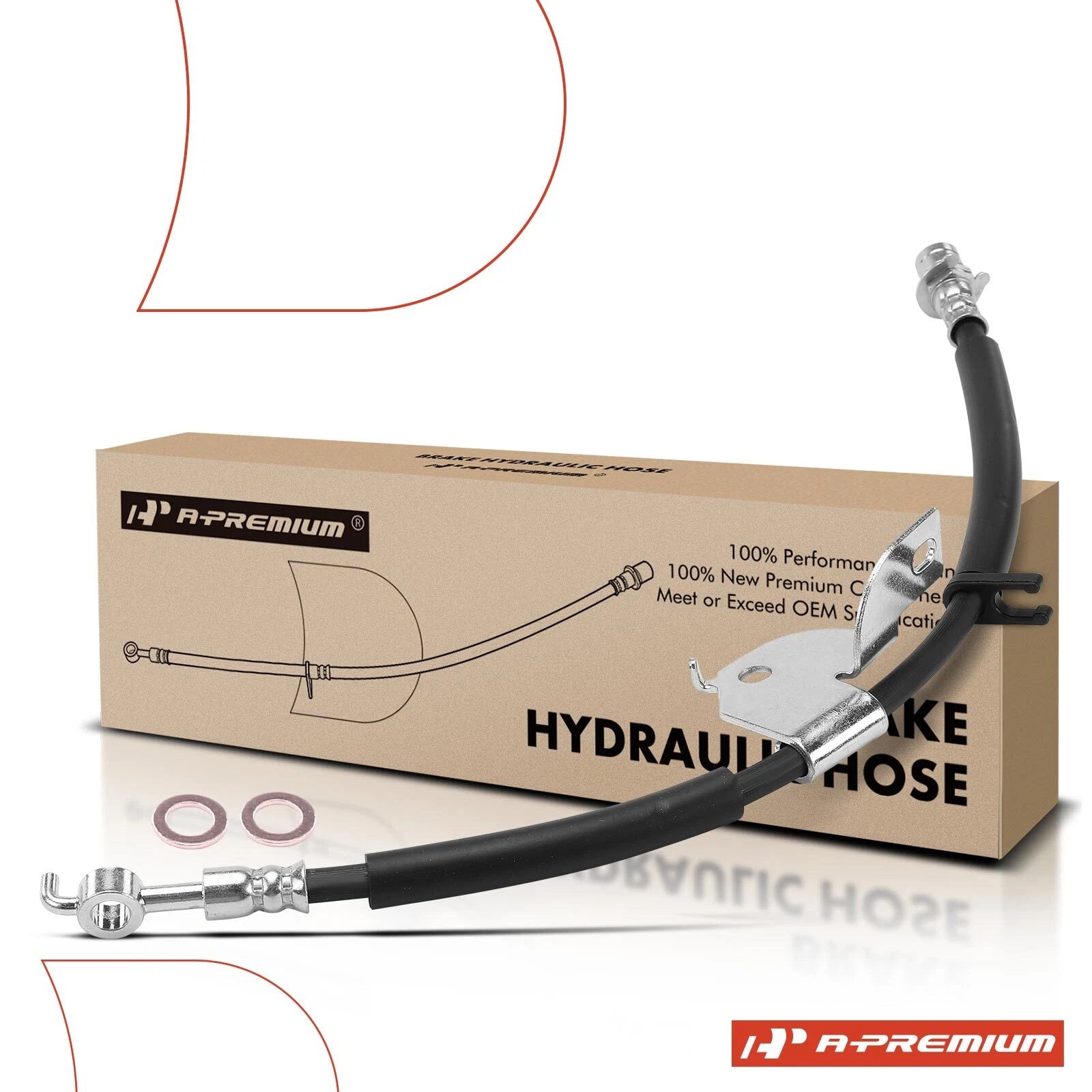 Front Right Brake Hydraulic Hose for Ford F-150 (2015–2019)