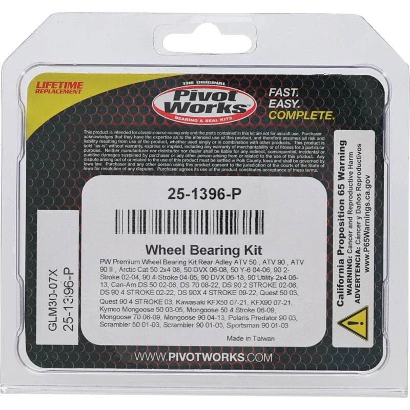 Pivot Works Wheel Bearing for