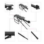 Rear Rack Fender for Bicycle (Adjustable Side Wing)
