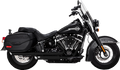 Twin Slash Slip-On Mufflers for PCX - Black 46379