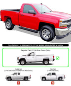 iBoard Stainless Steel Running Boards for Silverado Sierra (1999-2013)