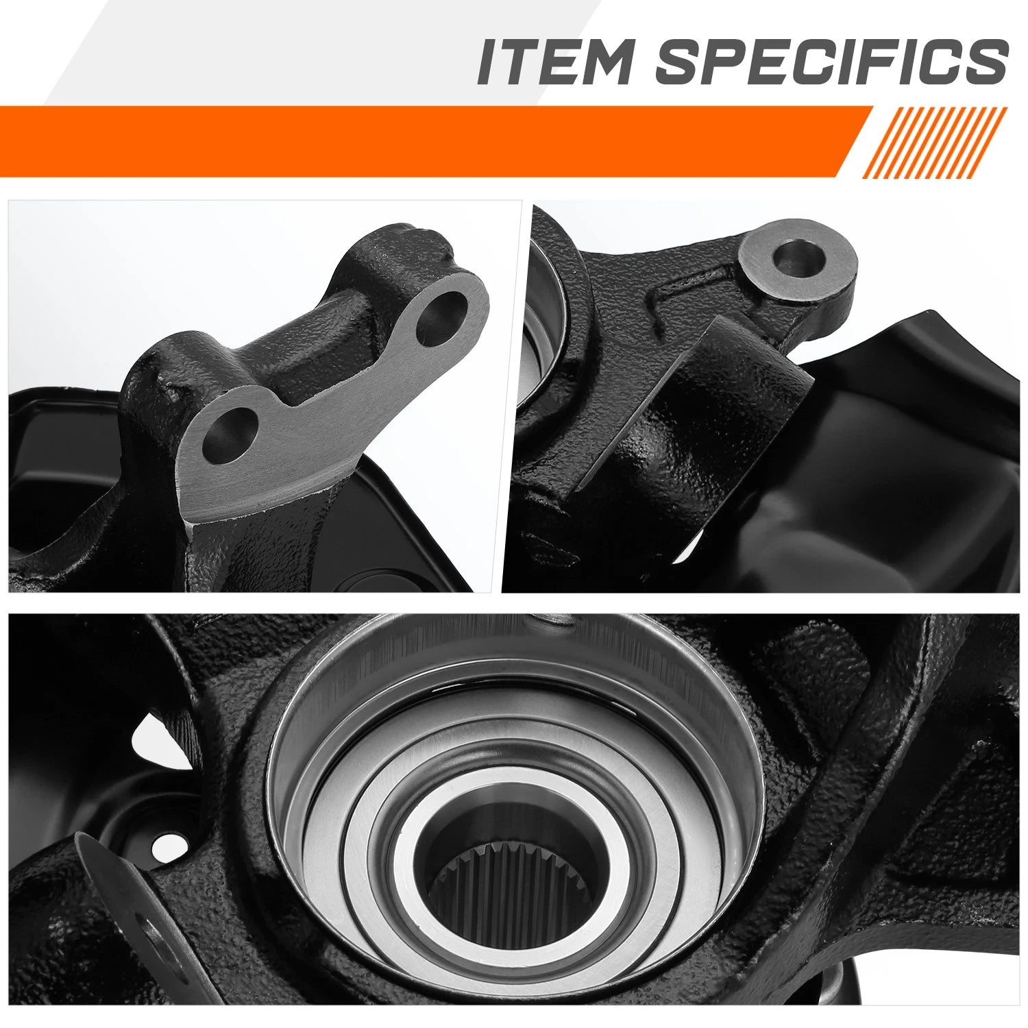 Front Left Loaded Knuckle Assembly for Toyota Sienna (2004–2010)