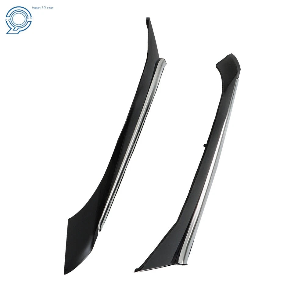 Set of 2 Rear Body Trim Pillar Moldings for Nissan Maxima (2016–2021)