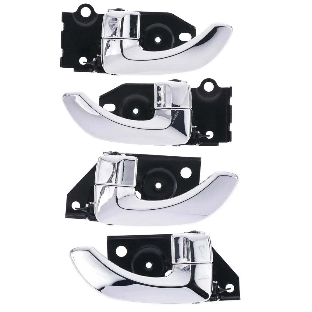 Door Handle Inner 4x Chrome for Hyundai Santa Fe (2000–2005)