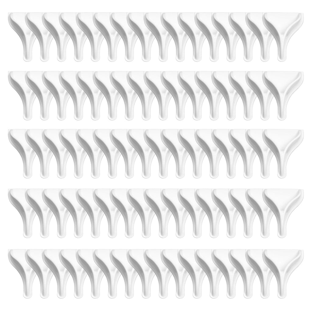 80 Pcs Fairing Fins for Semi Truck Trailer