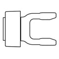 Disc Mower Slide Tractor Yoke for Ford New Holland 442 (86512035)