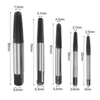 5pcs Screw Extractor Set for Stripped Broken Rusted Screws