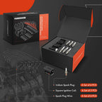 3X Ignition Coil & 6X Iridium Spark Plug Set for Mitsubishi