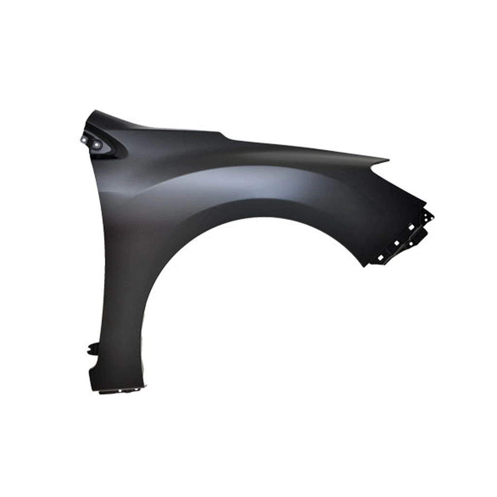 Replacement Steel Passenger Side Fender w/o Signal Lamp Holes w/o Molding Holes