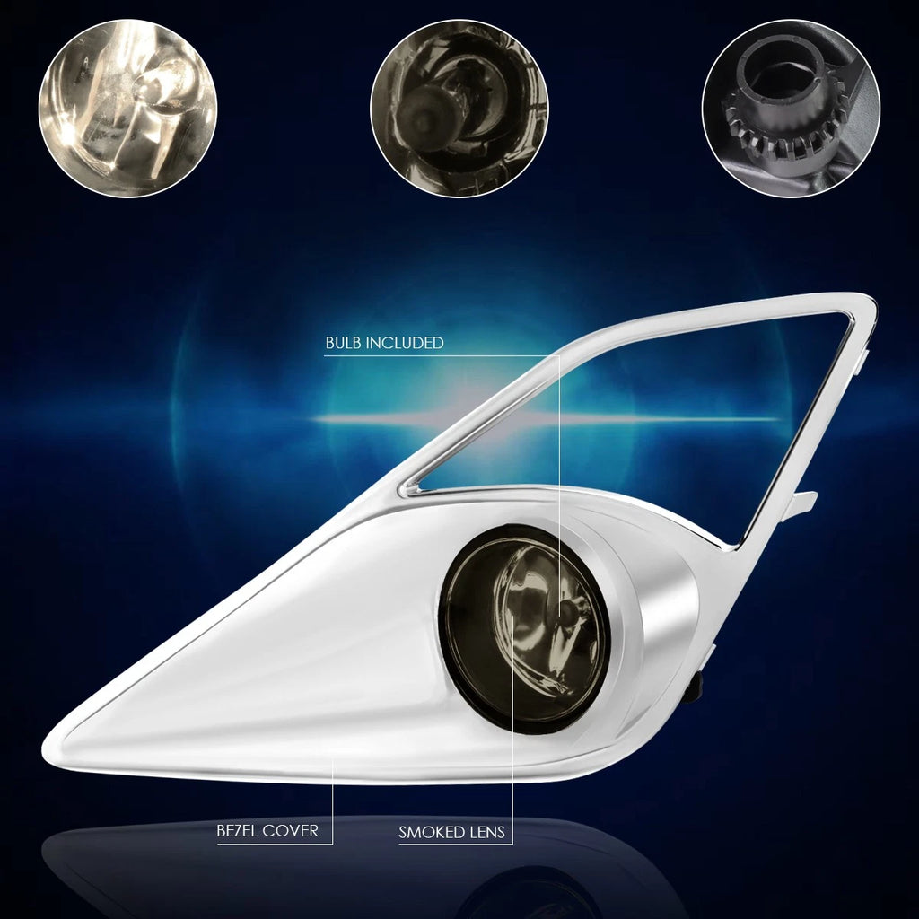 Fog Lights for Scion FR-S/FT86/GT86 (2013–2016) - Smoke Lens, Switch Pair