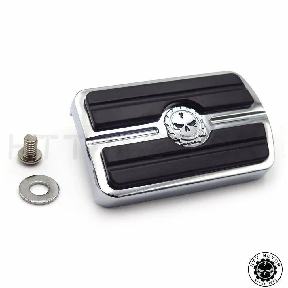 Skull Foot Pegs, Rear Brake Pedal & Shifter for Harley Softail Dyna Sportster