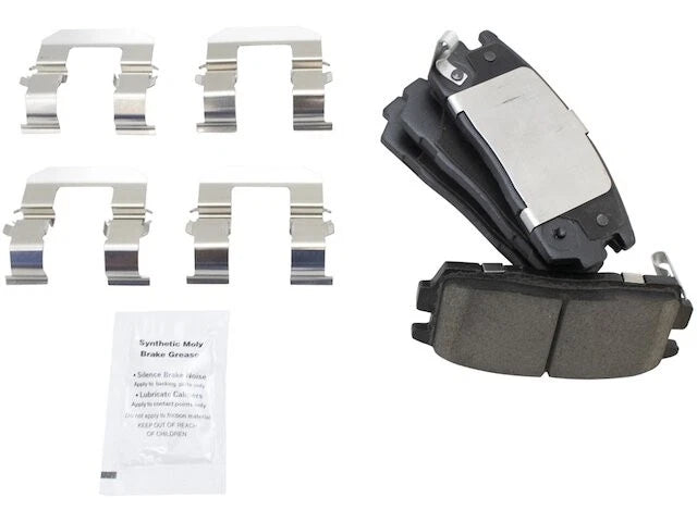 Set of 4 Rear Brake Pads for Suzuki XL7 (2007–2009) QB615ZJ Ceramic