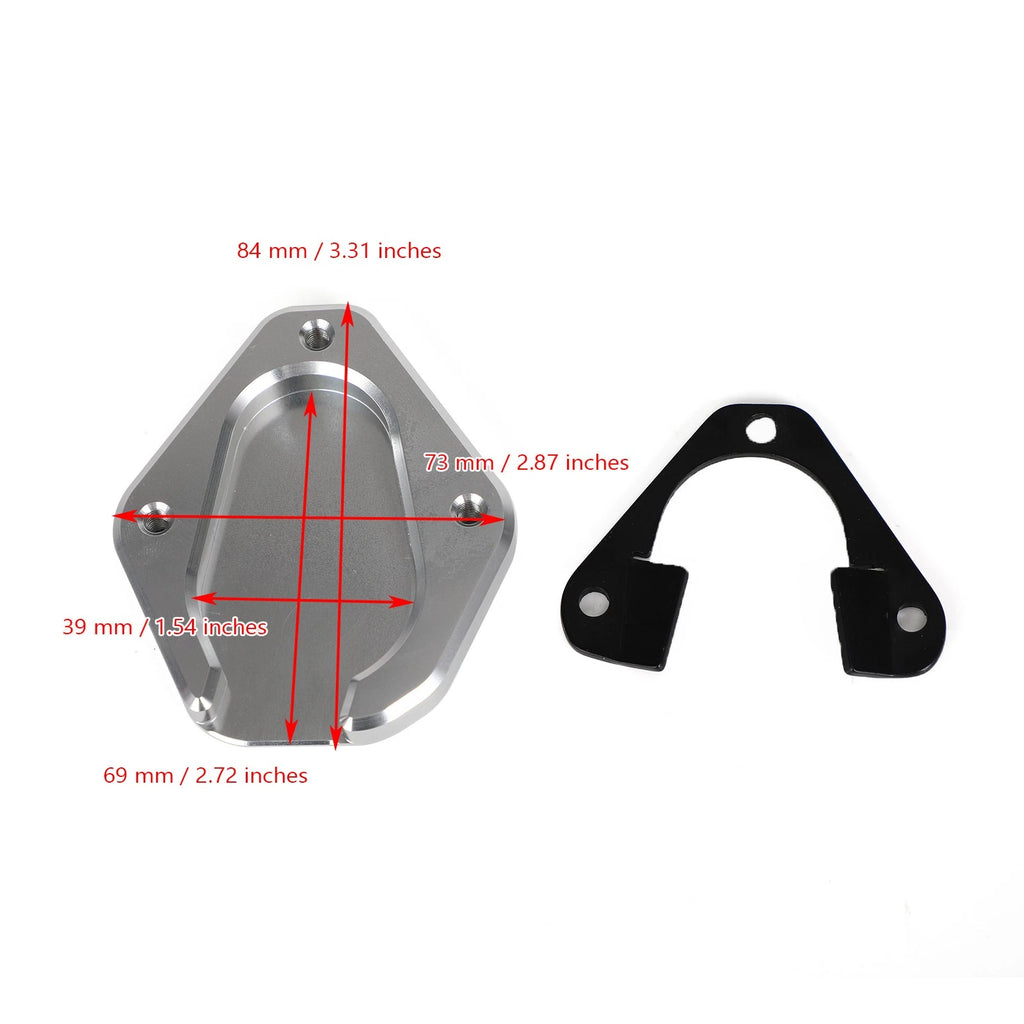 Kickstand Enlarged Plate Pad for Triumph Tiger 900 GT/GT Pro (2020–2021)