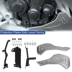 Lower Engine Belly Protection Plates for Trident 660 (2021)