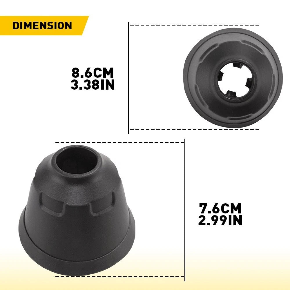 Rear Cargo Door Bumper Magnet Cover for Ford Transit 150 250 350 (2015–2019)