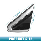 1 Pair Door Mirror Corner Fender for Nissan Murano (2015–2018)