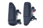 2 x Front Outer Door Handle Black for Nissan Patrol (1997–2016)