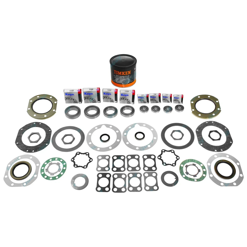 Swivel Knuckle Hub Seal + Wheel Bearing Kit + Grease for BJ60 HJ60 HJ61 FJ60