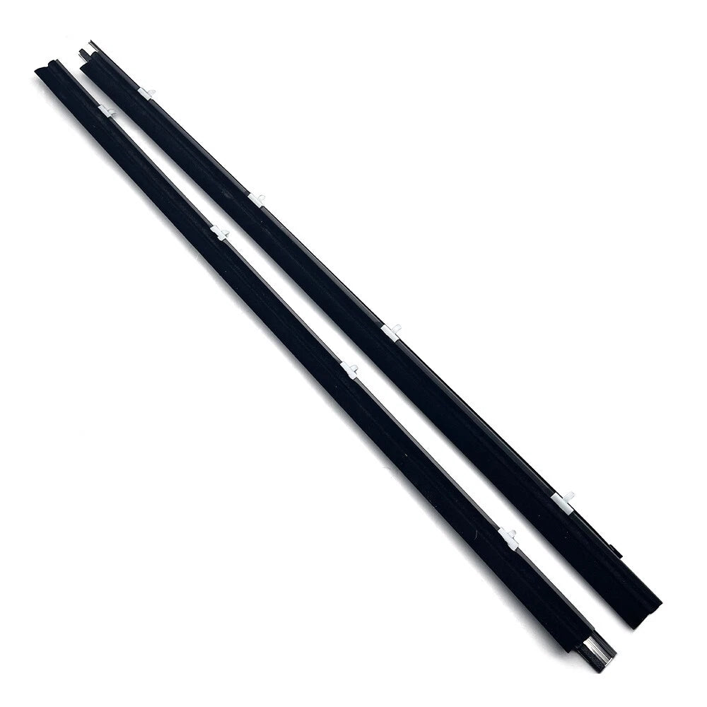 2X Front Door Window Belt Weatherstrip for Toyota Tacoma (1995–2004)