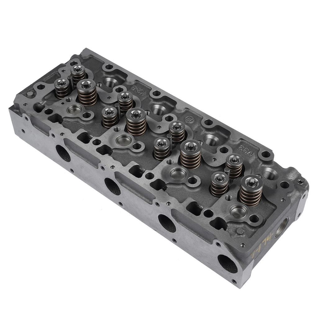 Cylinder Head Assembly 12 Valves for Kubota V3300 V3300T V3300-DI-T (1990–2023)