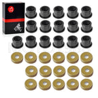 16pcs A Arm Bushing Dust Seal Caps Kit for Yamaha Warrior 350 (1987–2004)