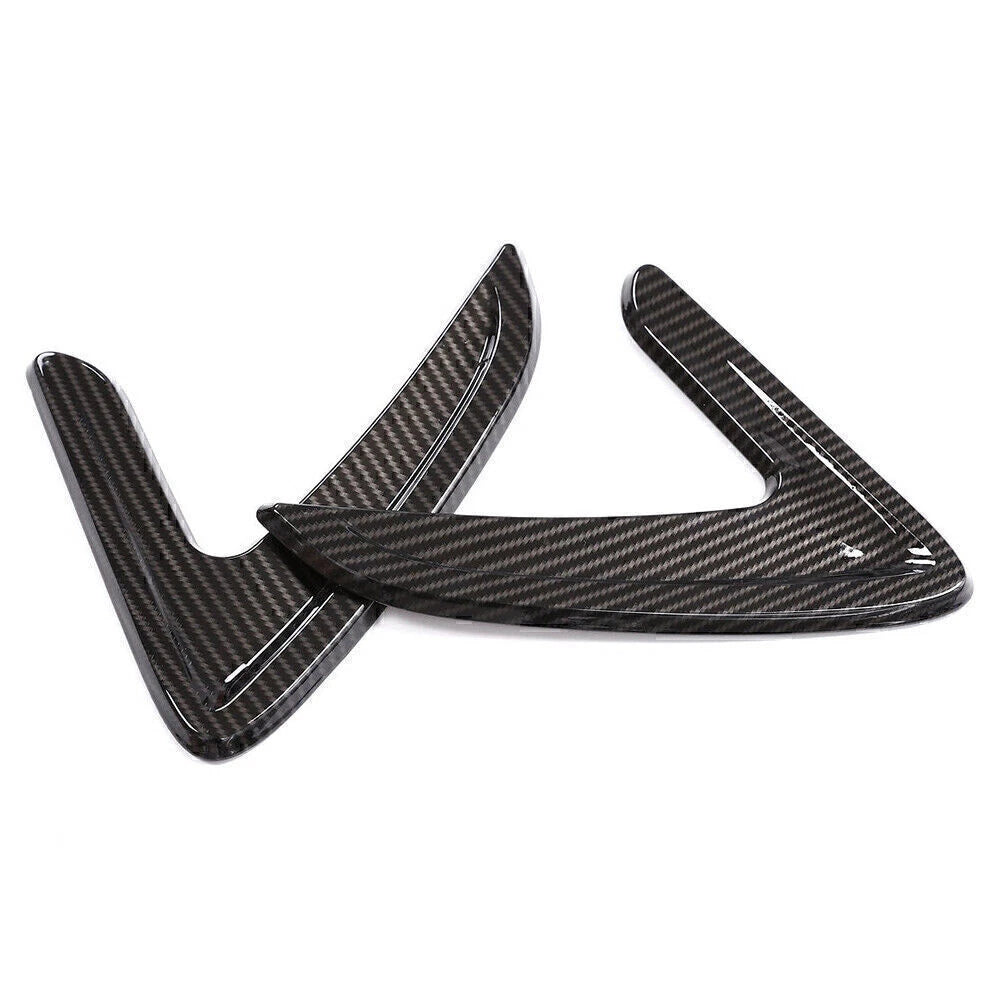 Fender Side Air Vent Outlet Cover Trim for BMW 3 Series F30 (2013–2018) Carbon Look