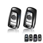 2PCS Black Remote Key Fob Shell Cover for BMW 2-5 Series X3 X4 (2011–2020)