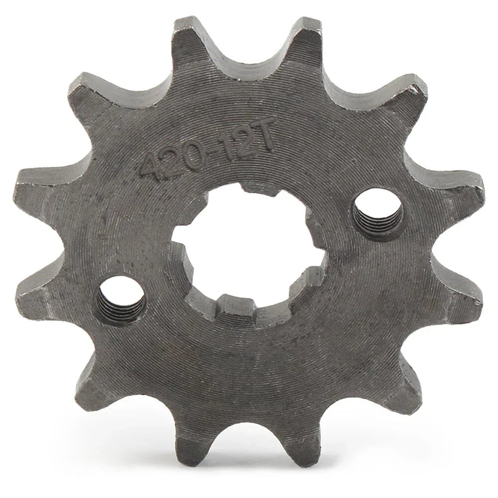 12T 17mm Front Chain Sprocket for 50cc 70cc 90cc 110cc 125cc Pit Dirt Bike ATV