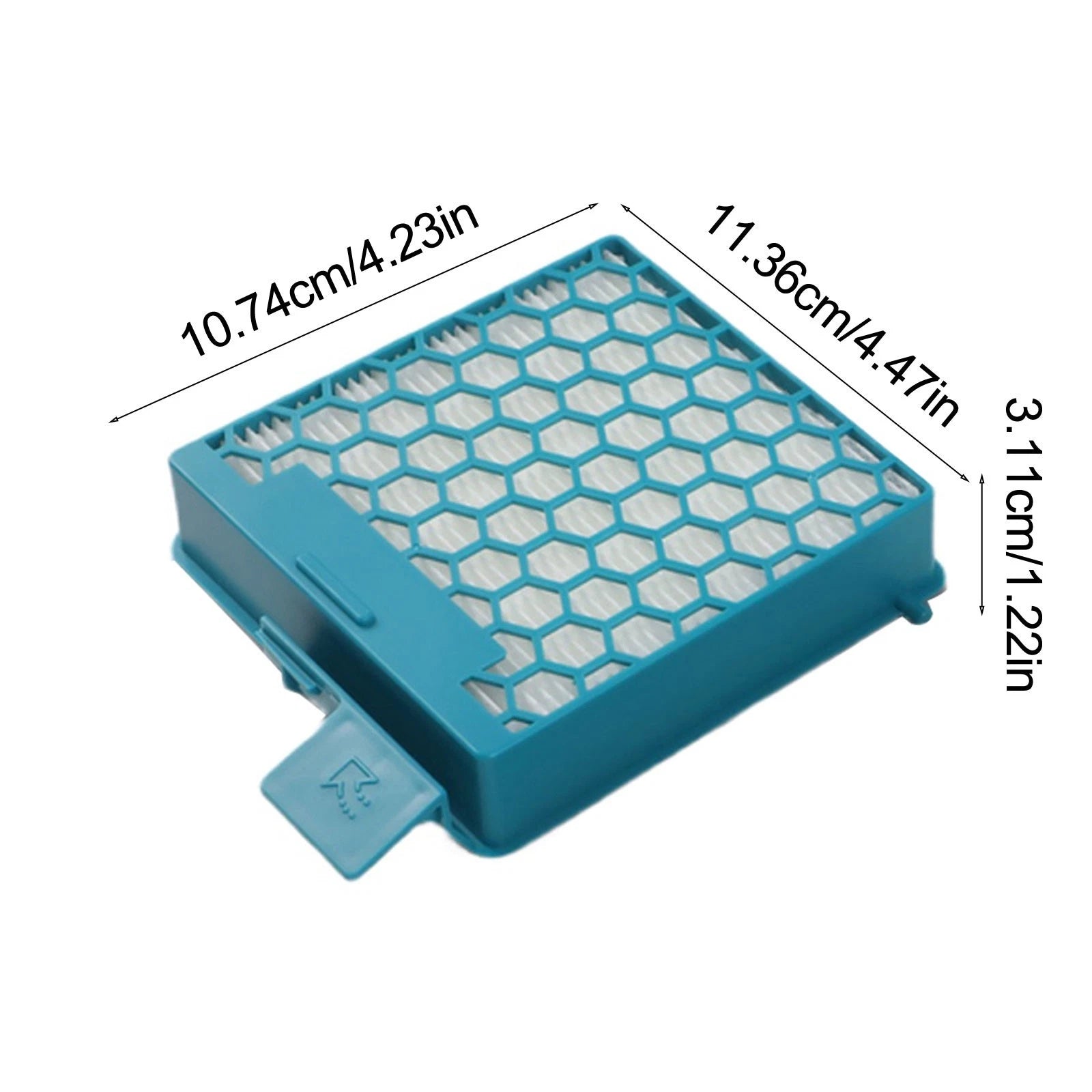 AirClean Fine Dust Filter for - Active Charcoal