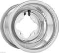 DWT Polished A5 Rolled Lip ATV Rear Wheel Rim 8" 8x6 4/85 for TRX90 (2001–2023)