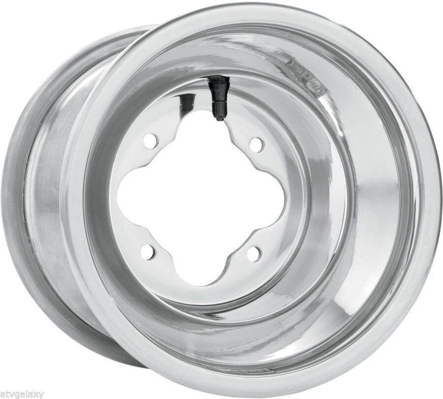 DWT Polished A5 Rolled Lip ATV Rear Wheel Rim 8" 8x6 4/85 for TRX90 (2001–2023)