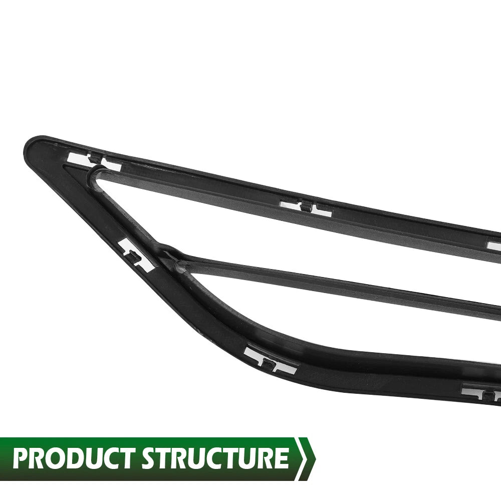 Front Bumper Lower Grille Mesh for Hyundai Sonata (2011–2013) Black