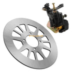 Rear Brake Caliper & Disc Rotor Set for Yamaha YFM350X Warrior 350 (1990–2004)