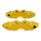 3D Style Yellow Brake Caliper Covers for Universal Car Auto Disc