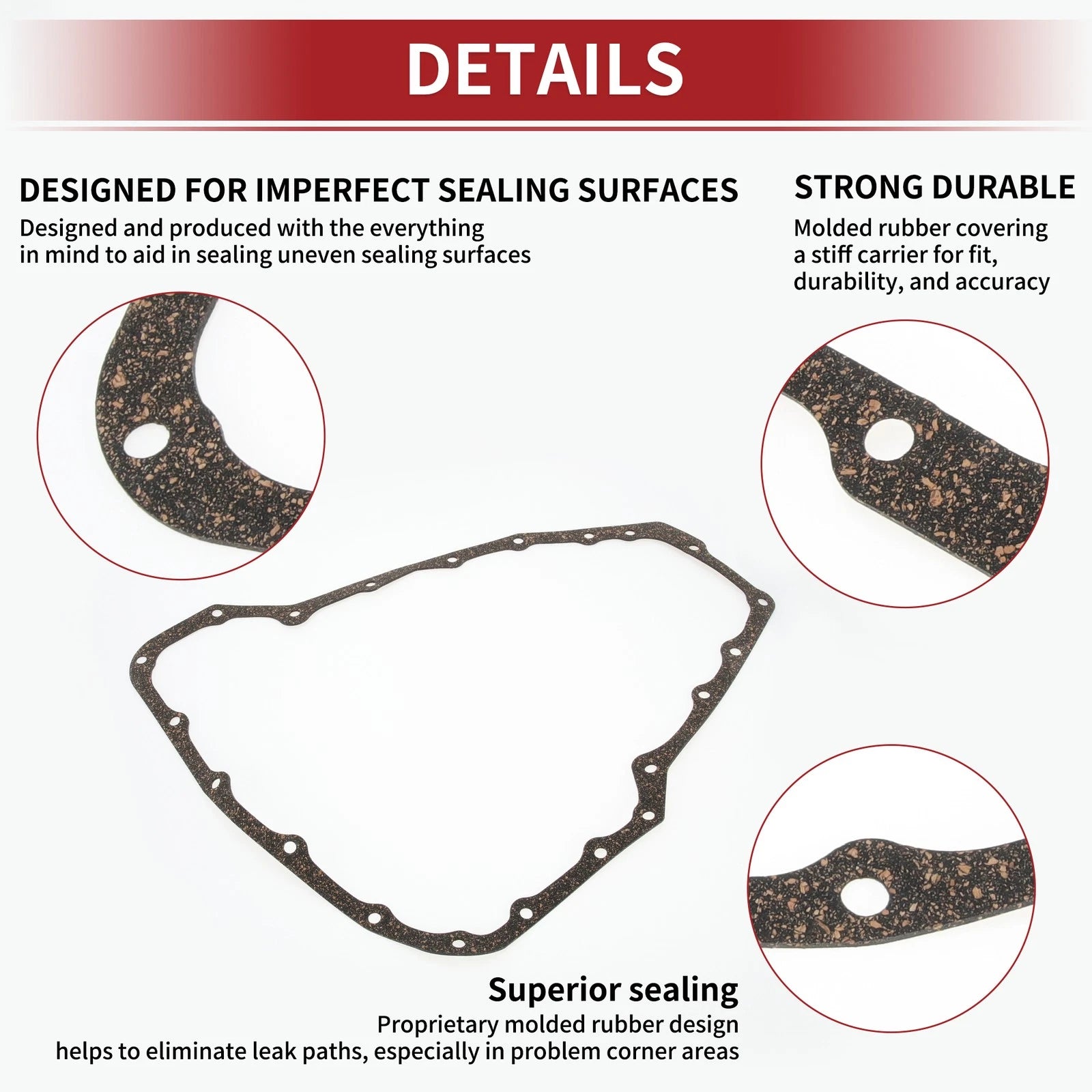 Oil Pan Gasket for Nissan Altima (1993–2006), Maxima (1992–2006) 3139780X01