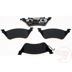 Set of 4 Brake Pads for Dodge Grand Caravan (2001–2007) Rear FWD