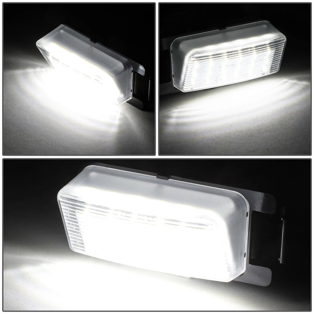 LED License Plate Light Lamps for Nissan 350Z 370Z GTR G35 G37 Q60 (2003–2020)