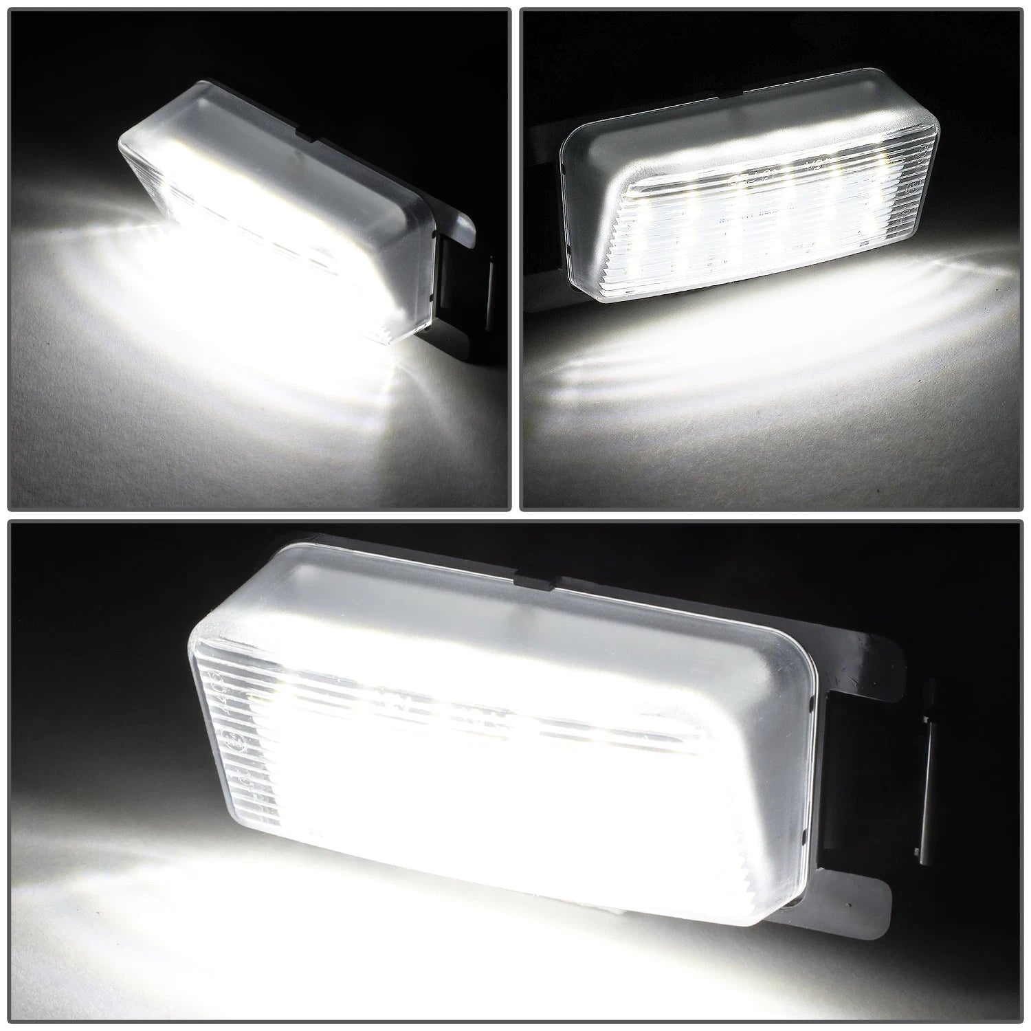 LED License Plate Light Lamps for Nissan 350Z 370Z GTR G35 G37 Q60 (2003–2020)